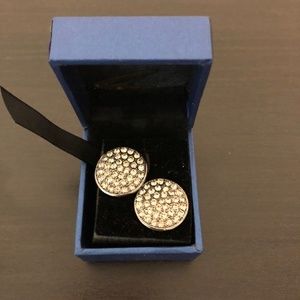 Chromed Brilliant Guess Vintage Studs